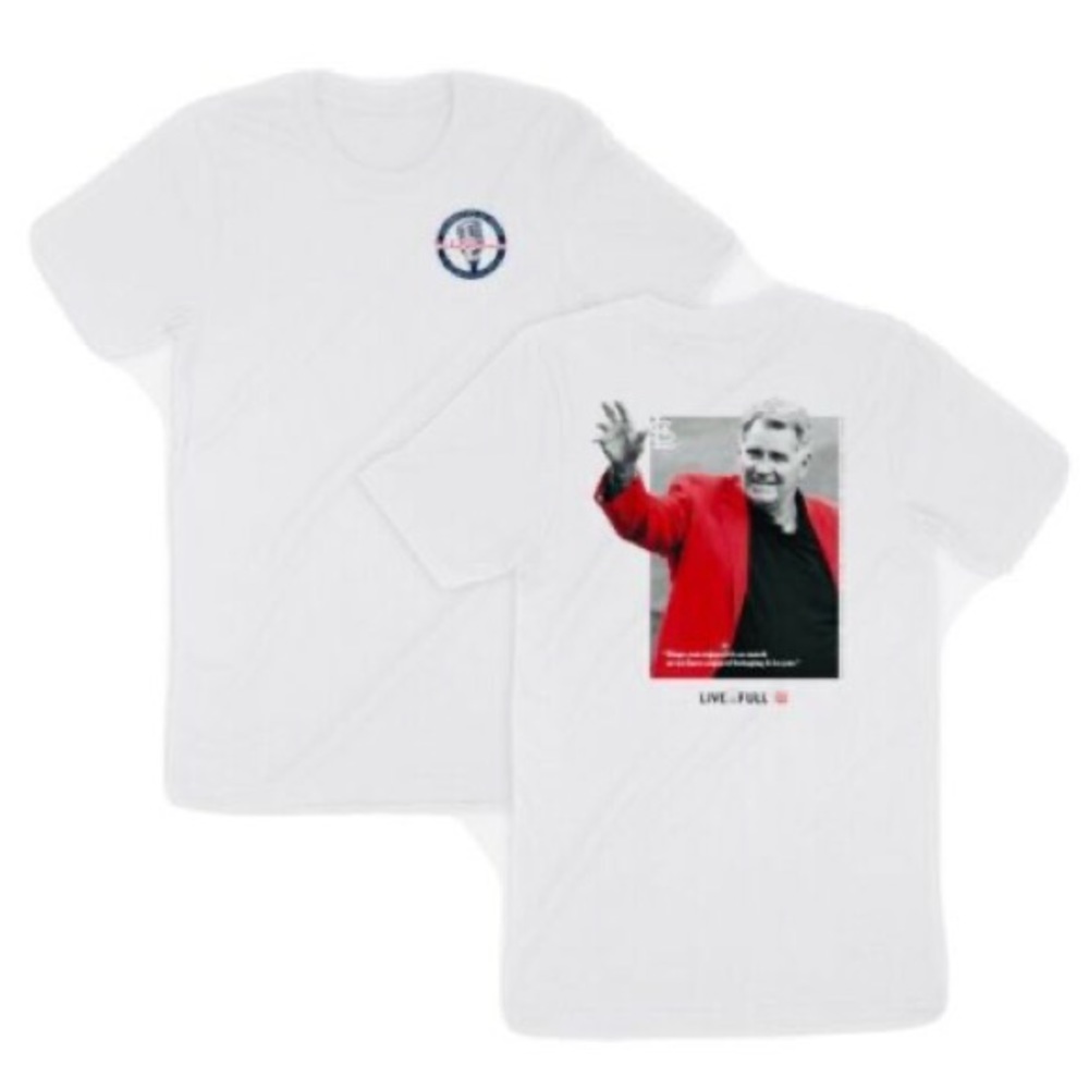 St Louis Cardinal Baseball Mike Shannon T-Shirt